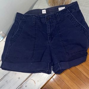 GAP girlfriend fit chinos, two different lengths